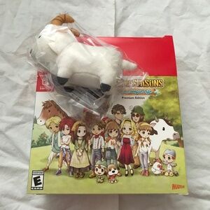 Marvelous OPEN BOX Story of Seasons A Wonderful Life Goat Plush Nintendo Switch